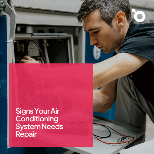 The usual air conditioning repair signs